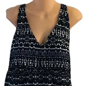 Ava Viv Womens Plus Sz Swim Top Sz 24W